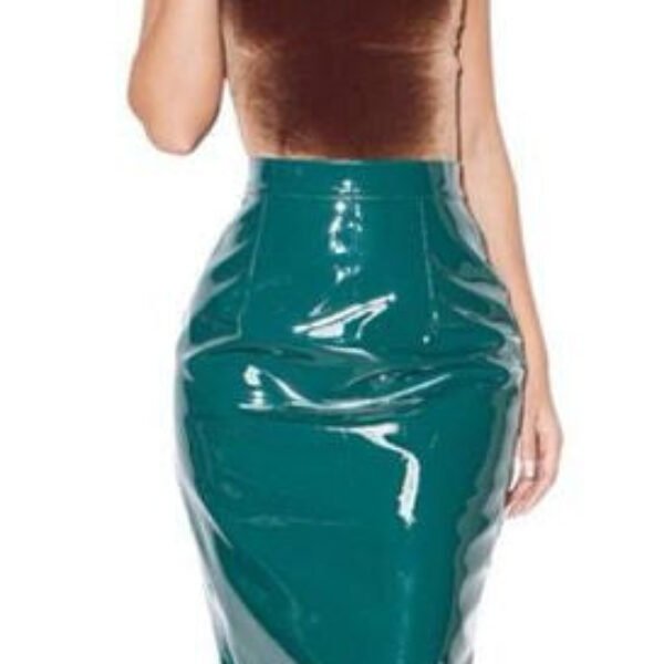 Jean Evergreen Tone Pencil Skirt