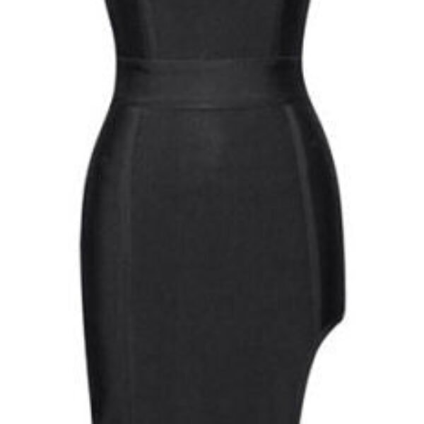 Leilani Black Bandage Dress