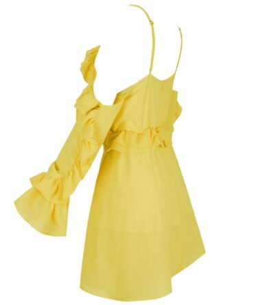Summer dress   Off the shoulder dresses   Forever 21 dresses   Yellow dress   Black dress
