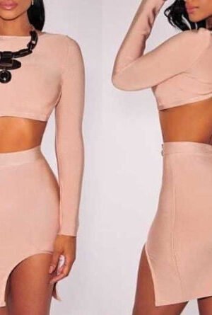 Greta Two-Piece Bandage Dress