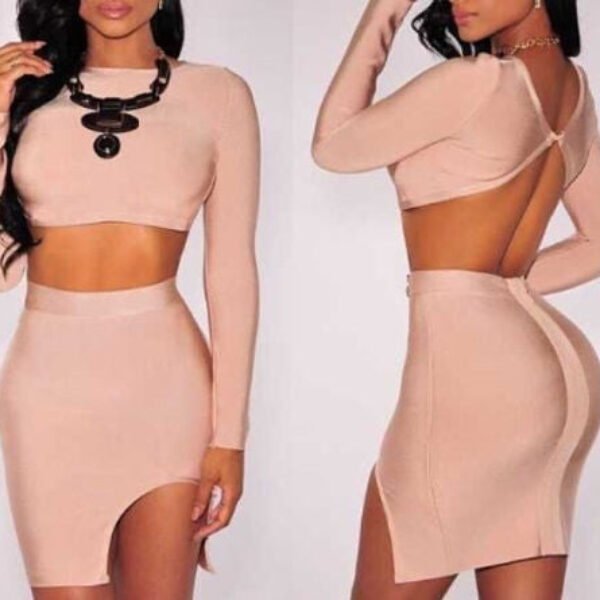 Greta Two-Piece Bandage Dress