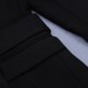 Kori Black Tie Belt Suit Set - Image 9