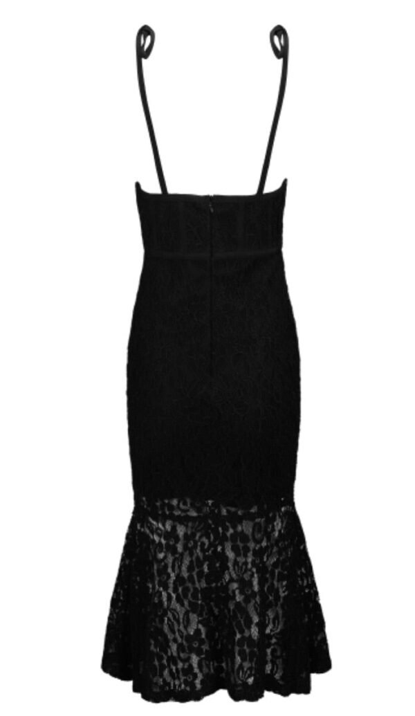 Jasmine Lace Strap Dress - Image 11