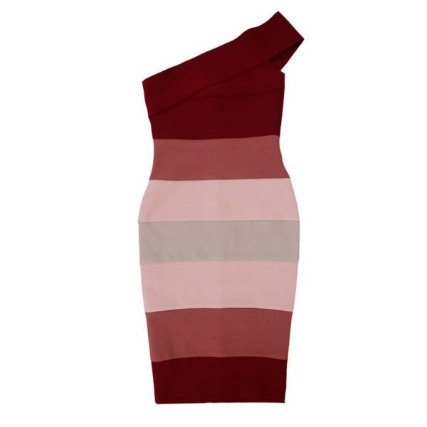 Lais One Strap Midi Bandage Dress - Image 5