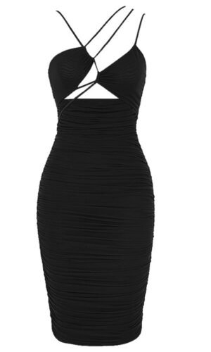 Faith Strappy Sleeveless Back Midi Dress
