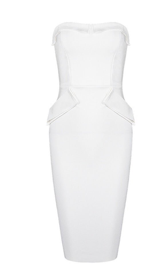 Katy Strapless Bandage Dress