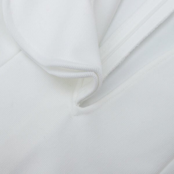 Malia White Frill Shoulder Detail Midi Dress - Image 7