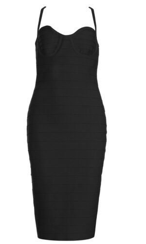 Nicole Black Strappy Sleeveless Midi Dress