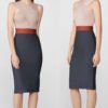 Natalie Sleeveless Cross Front Midi Dress
