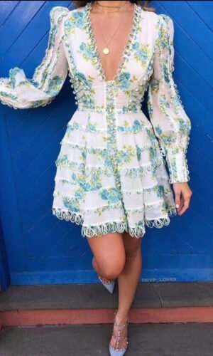 favorite floral dress mini long sleeve dress printed apparel in our boutique