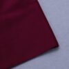 Harmoni Burgundy Long Sleeve Bandage Dress - Image 6