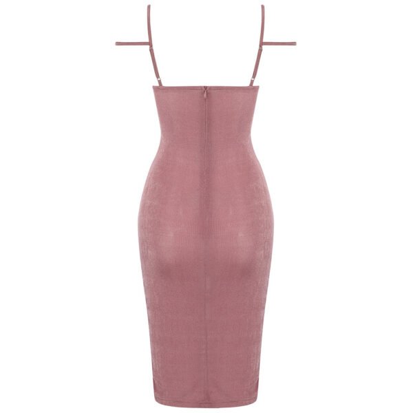 Brielle Strappy Sleeveless Open Back Midi Dress - Image 7