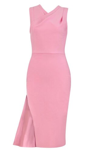 Legacy Sleeveless Pink Midi Dress