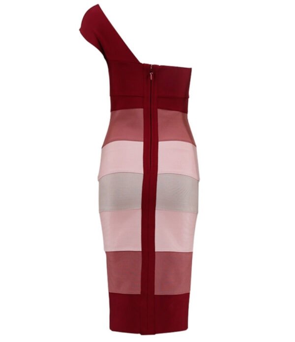 Lais One Strap Midi Bandage Dress - Image 4