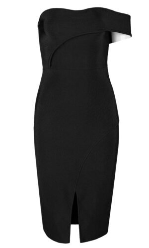London Black Bandage Dress