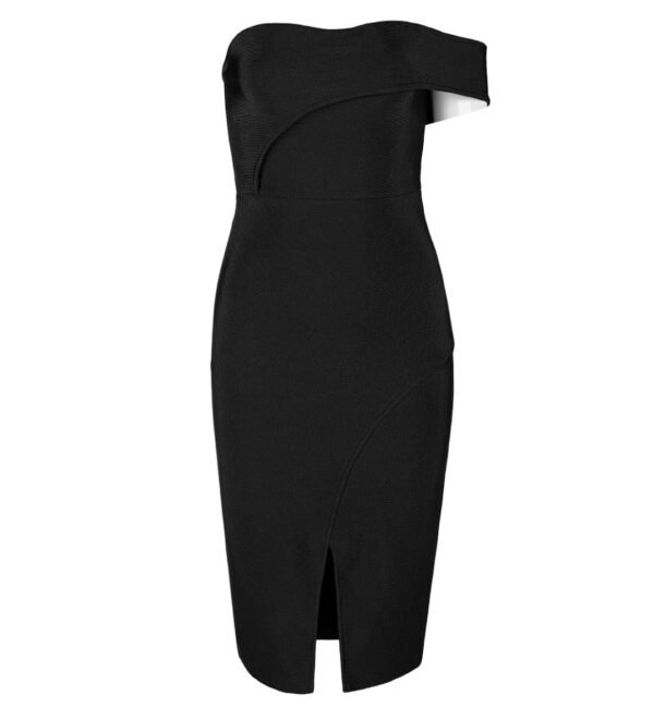 London Black Bandage Dress