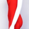 Akua Red Asymmetric Bandage Dress - Image 6