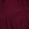Harmoni Burgundy Long Sleeve Bandage Dress - Image 8