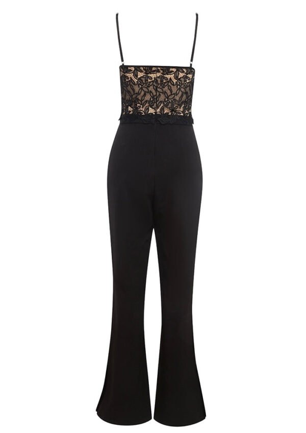 Kaitlyn Sleeveless Lace Top Jumpsuit - Image 2