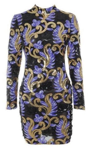 Mariah Sequin Mini Dress