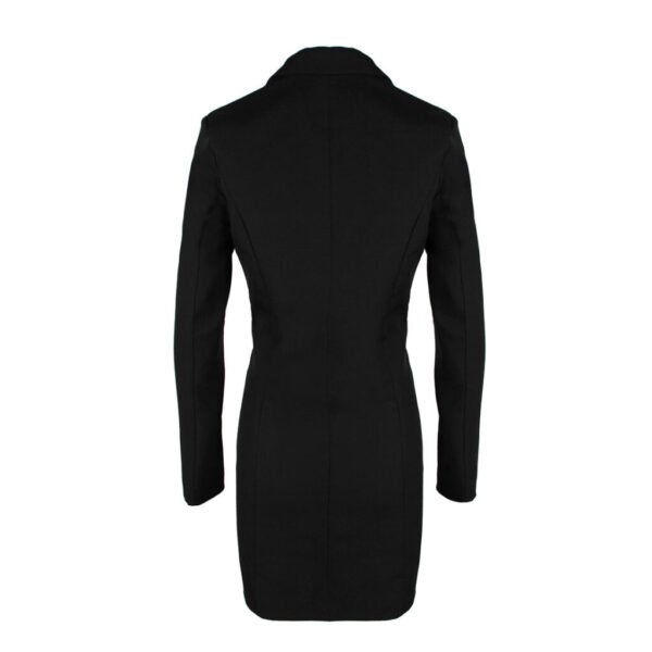 Charley Black White Long Sleeve Mini Dress - Image 12