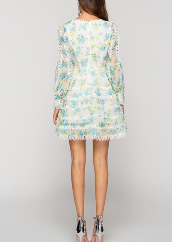 Chita Long Sleeve Floral Dress - Image 4