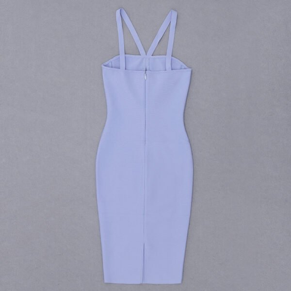 Daniela Halter Light Blue Midi Dress - Image 12