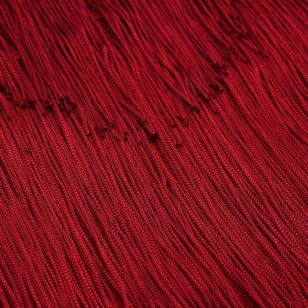 Janana Red Tassel Bandage Dress - Image 8