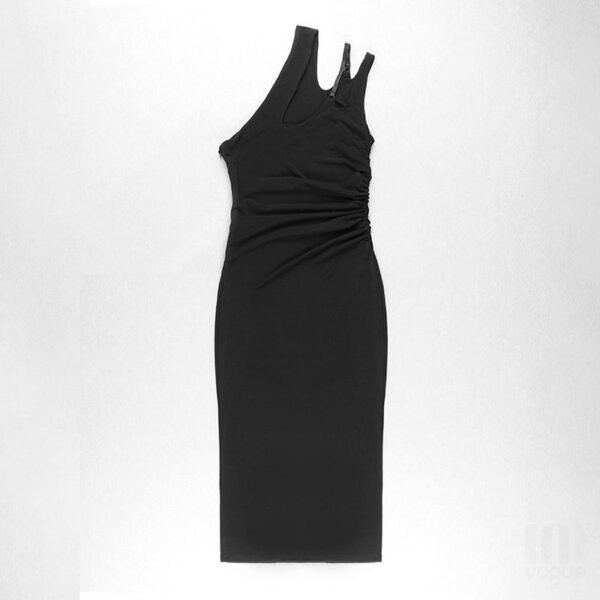 Kensley One Shoulder Strap Midi Dress - Image 3