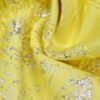 Hope Yellow Sleeveless One Strap Frill Mini Dress - Image 9