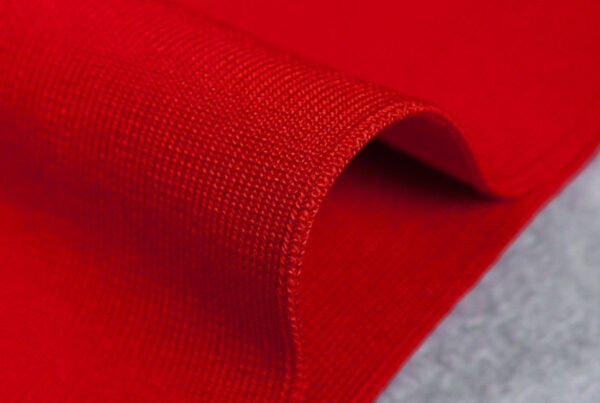 Danila Red Mesh Bustier Bandage Dress - Image 3