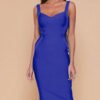 Iris Sexy Midi Bandage Dress - Image 36