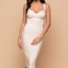 Iris Sexy Midi Bandage Dress - Image 20