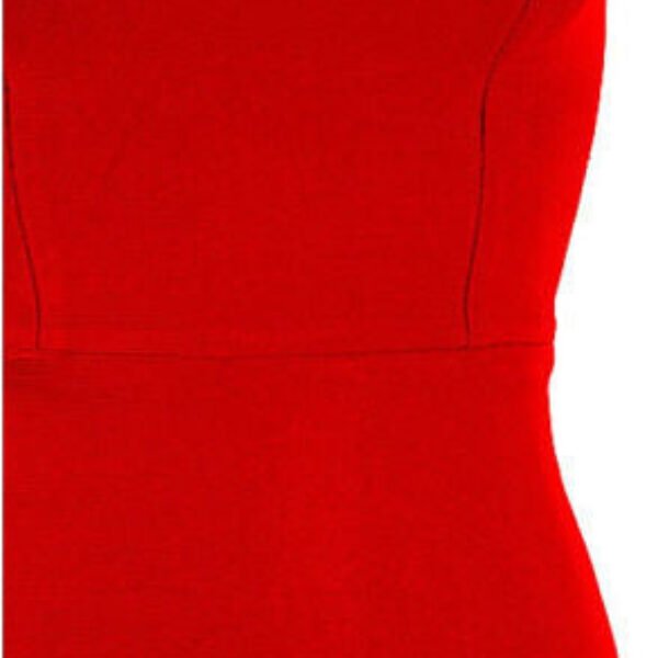 Karen Red Mermaid Strapless Dress